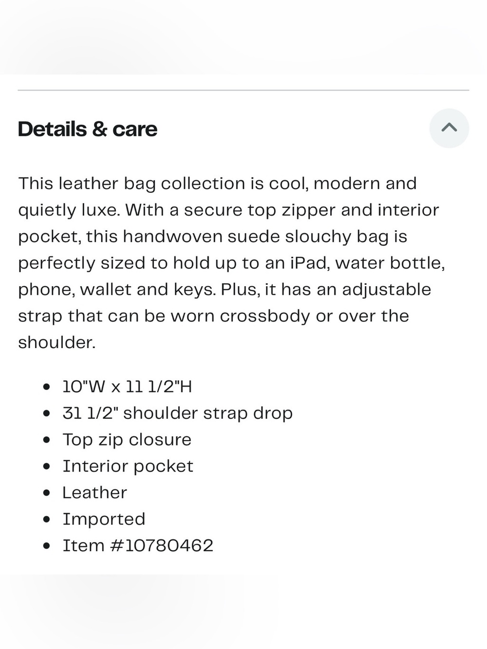 Madewell Essential Curve Shoulder Bag - Picture 5 of 5